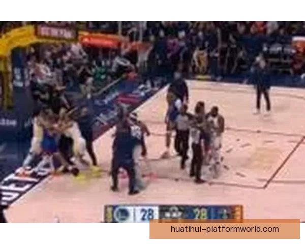 勇士掘金赛场冲突三人被罚小佩顿撞倒对手领一级恶犯